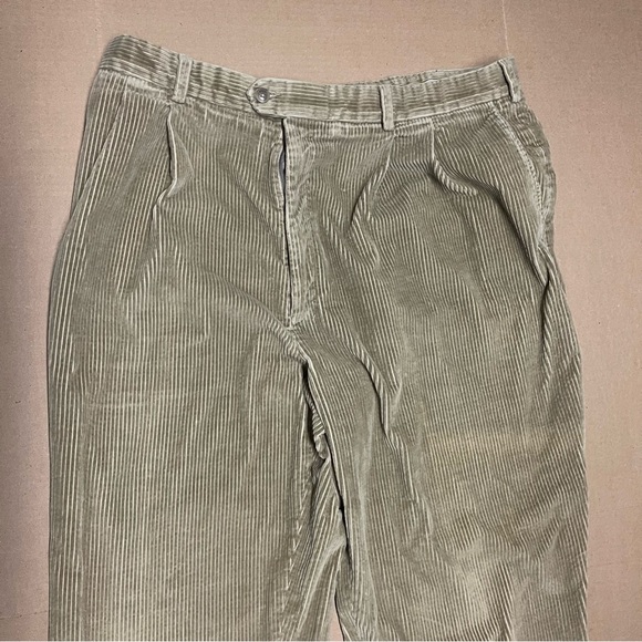 Vintage Eddie Bauer AKA Corduroy Pants Men's 40 (40x32) Brown Made In USA Baggy - Picture 3 of 9